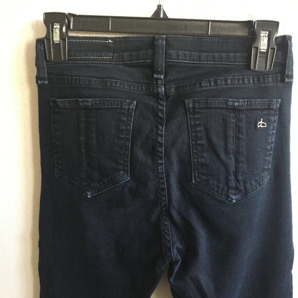 Rag & Bone Women's Skinny Dark Wash Jeans 27 Style W1222K520 - Picture 9 of 12